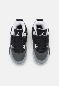 Jordan JORDAN 4 RETRO UNISEX - Aukšto profilio sportbačiai - black/white/anthracite/pure platinum