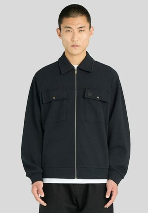 Lyle & Scott LYLE & SCOTT MID LAYERS PIQUE INTERLOCK OVERSHIRT - Gilet - lacquer