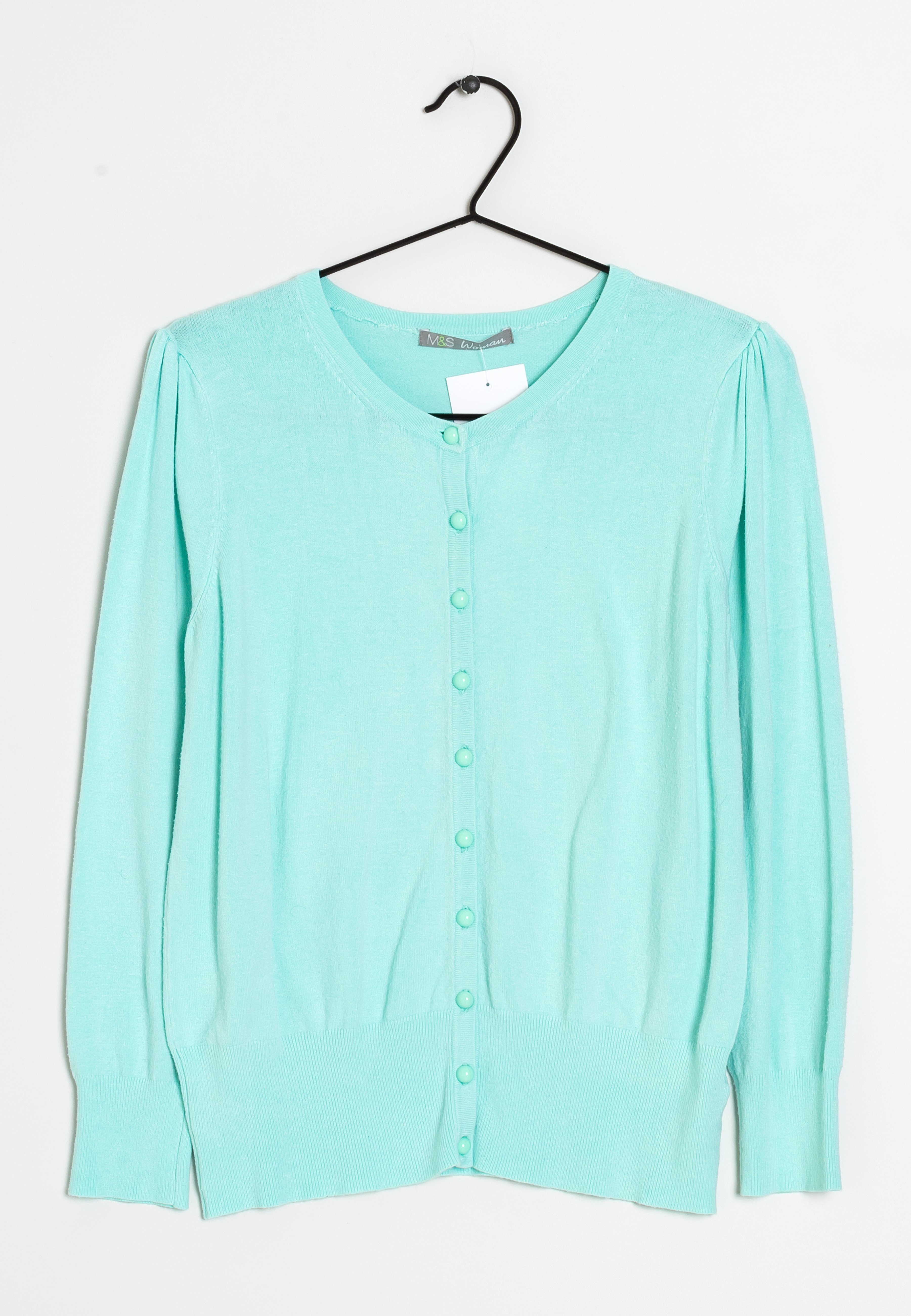 marks and spencer blue cardigan