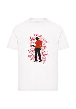 NIGHTMARE ON ELM STREET OFFICIAL FREDDY KRÜGER - Print T-shirt - weiß