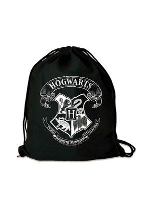 TURNBEUTEL HARRY POTTER - HOGWARTS LOGO - Tagesrucksack - schwarz