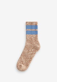 Next STRIPE CUSHION 3 PACK WITH ARCH SUPPORT - REGULAR FIT - Calze - blue brown
