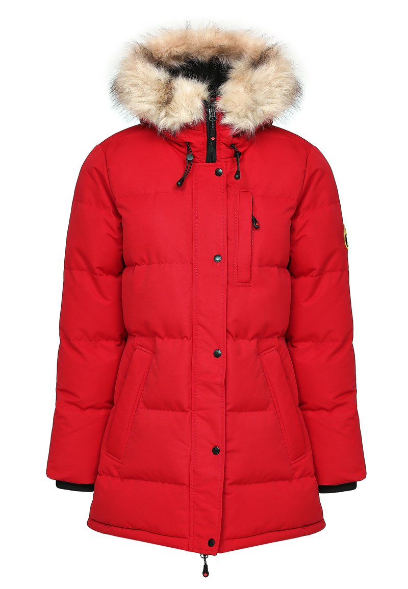 Alessandro Zavetti Wintermantel rood