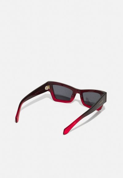 FERRAGAMO UNISEX - Solbriller - transparent dark red