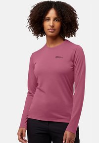 Jack Wolfskin VONNAN - Langarmshirt - raisin