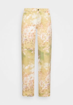 Jaded London BOYFRIEND FIT WITH SEQUIN - Blugi drepți - multi