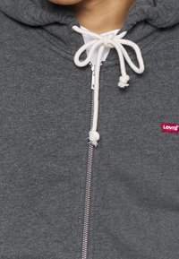 Levi's® Sudadera con cremallera - mottled dark grey