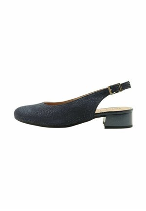 PITILLOS DESTALONADO - Tacones - azul marino oscuro