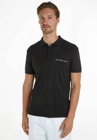 Calvin Klein Jeans INSTITUTIONAL - Polo - schwarz