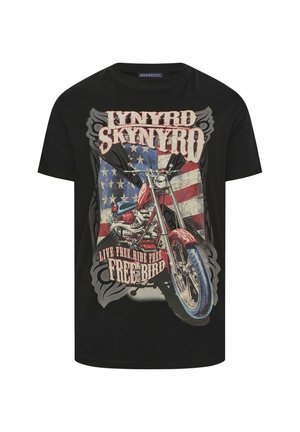BadRhino, MEN'S TALL T-SHIRTS - Camiseta estampada - black