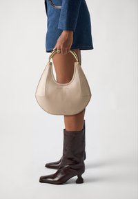 Elisabetta Franchi SHOULDER BAG - Rankinė - greige