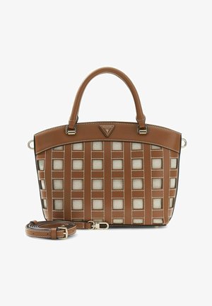 Guess, FRANKIE GIRLFRIEND SATCHEL - Sac à main - caramel