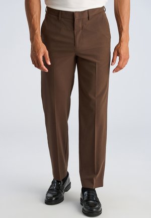 Lindbergh, RELAXED FIT FORMAL PANTS - Pantaloni - deep brown