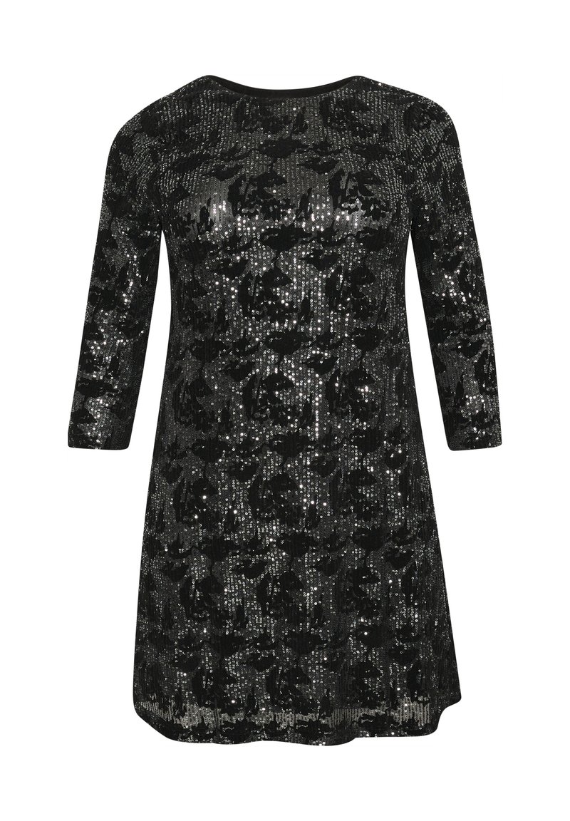 Kaffe Curve Cocktailjurk zwart