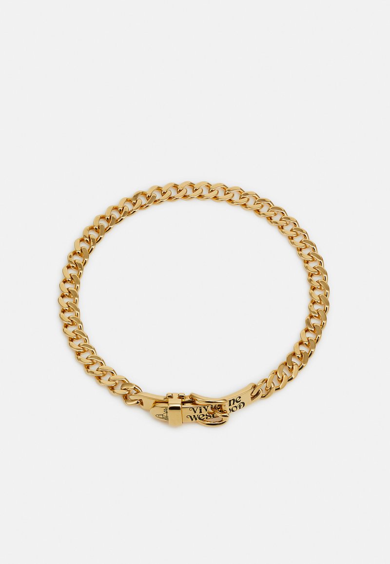 Vivienne Westwood AUGUSTINA CHOKER BRACELET - Grandinėlė - gold-coloured/black