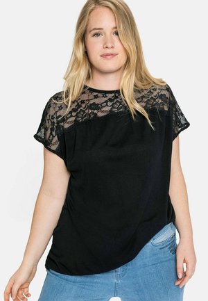 Sheego Bluse - schwarz