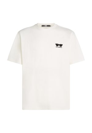 KARL LAGERFELD RELAXED SUNGLASSES - Lihtne T-särk - pristine