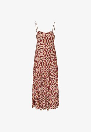ONLY, DRESS ONLSTACY LONG DRESS - Maxi dress - brick red