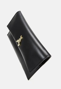 Patrizia Pepe BORSA BAG - Listová kabelka - black/light gold-coloured