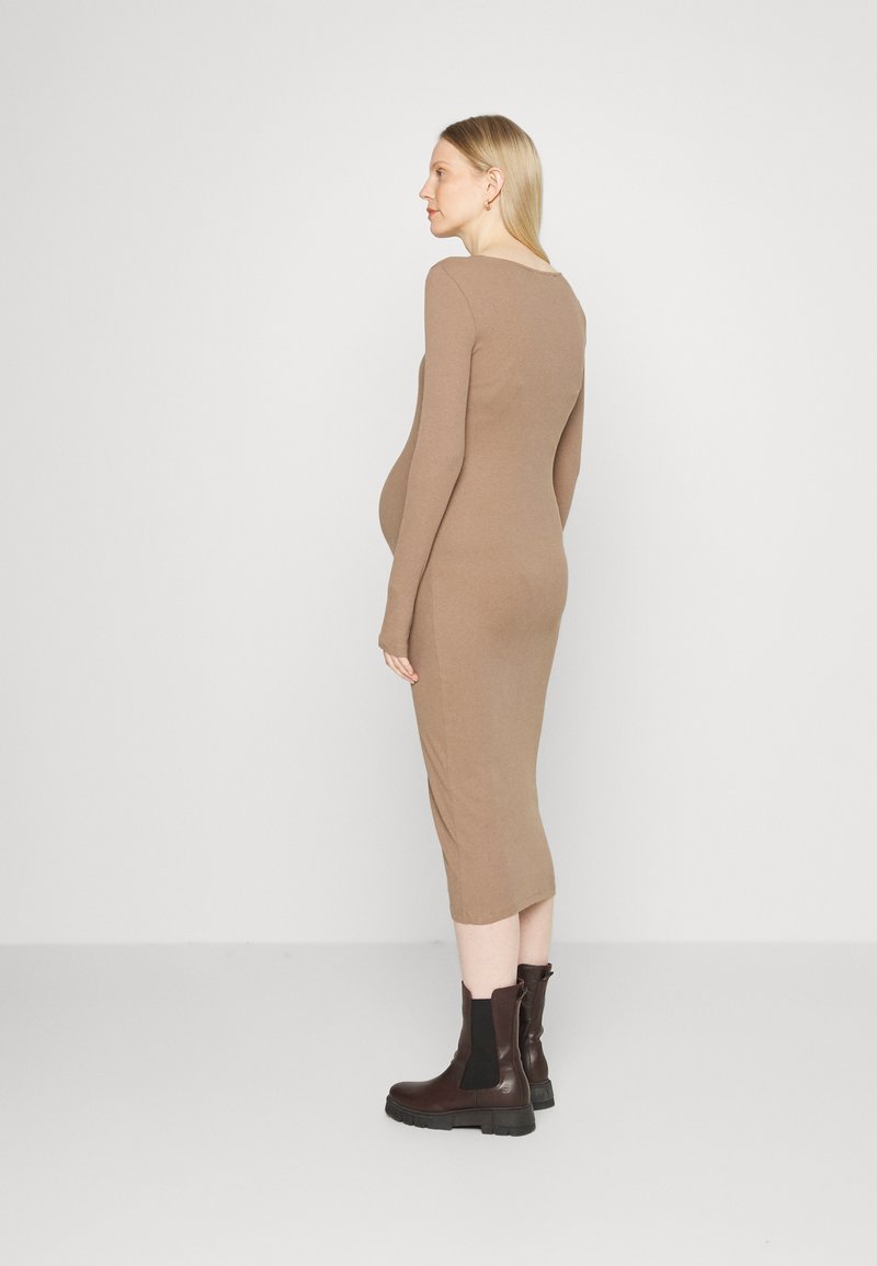 Vero Moda Maternity VMMVMMNATASHA  - Vestido de malha - fossil