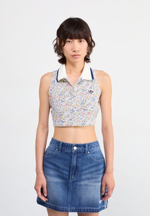 LIBERTY  - Polo shirt - off white/semi lucid red