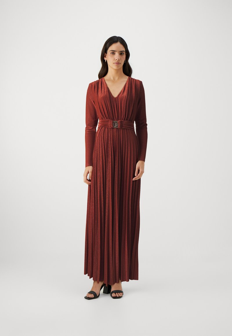 LIU JO ABITO LUNGO - Robe de cocktail - mattone/rouge fonc?� - ZALANDO.FR