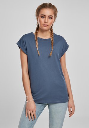 EXTENDED SHOULDER - T-shirt basic - vintageblue