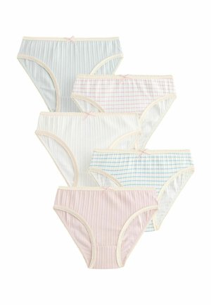 TEXTURE 5 PACK  - Bikiniunderdel - cream stripe