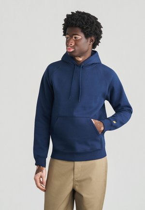 HOODED CHASE - Sweat à capuche - jupiter/gold coloured