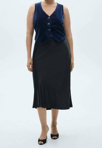 Mango Weste - dark blue