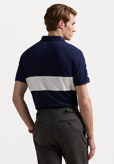 Polo Ralph Lauren CUSTOM SLIM FIT 20TH ANNIVERSARY POLO - Polo - newport navy/white