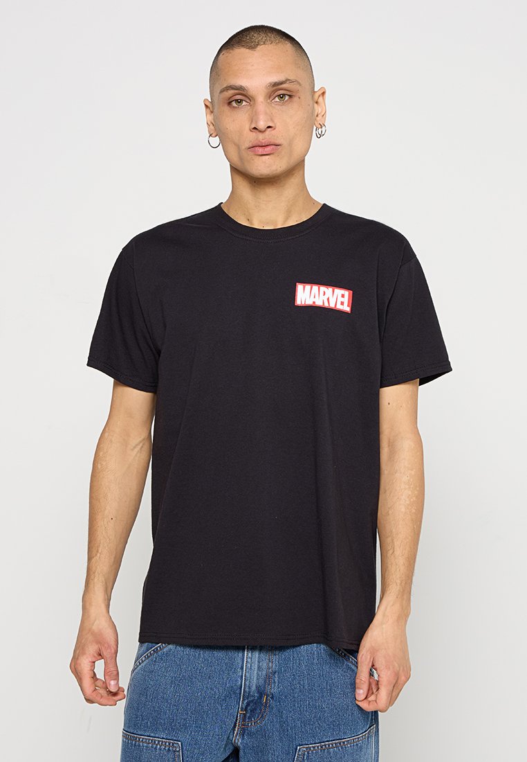 Marvel T-shirt print zwart Marvel T-shirt print zwart