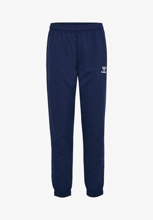 Hummel, TRAVEL - Tracksuit bottoms - marine