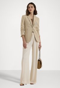 Lauren Ralph Lauren BULLION JACQUARD BLAZER - Blazer - explorer sand