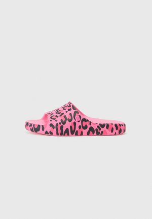 MINI MELISSA - Slippers - pink/leopard