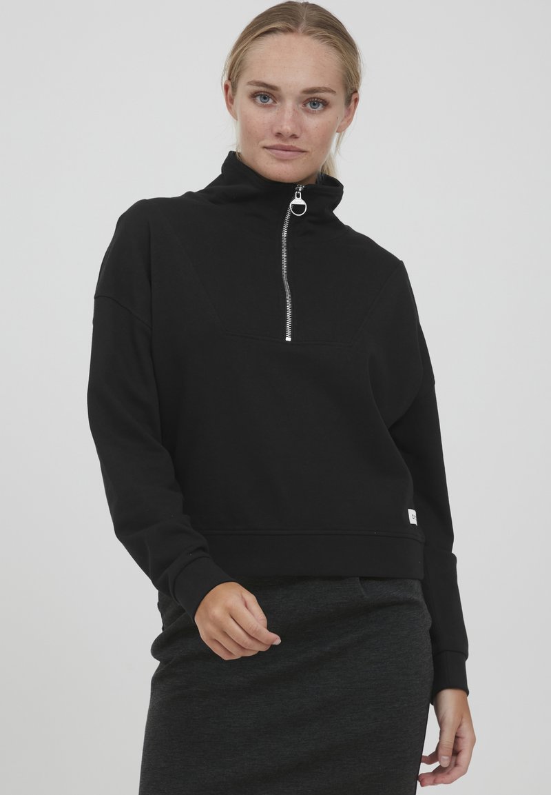 Damen Strickjacken | Oxmo OXGRETHE Strickpullover black/schwarz - FL80952 Damen Strickjacken | Oxmo OXGRETHE Strickpullover black/schwarz - FL80952