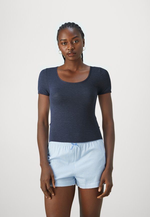 SHIRT KURZARM PERSONAL FIT - Undershirt - nachtblau