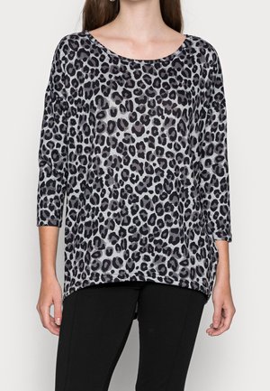 Pullover - mottled light grey