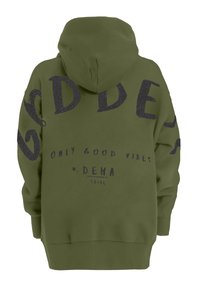 Deha RHYTHM MOVE HYPE - Felpa con cappuccio - verde oliva