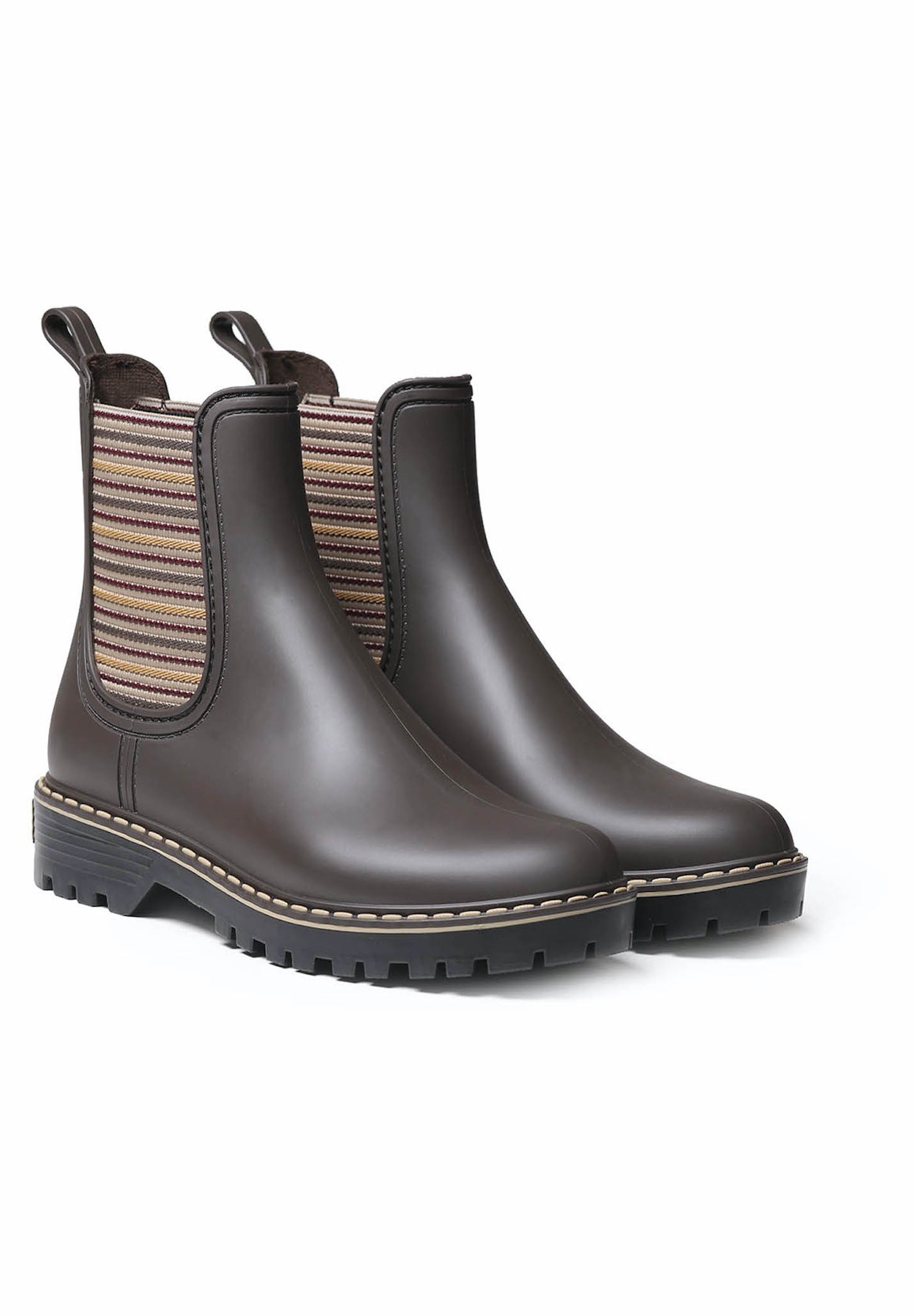 Bota de agua baja para mujer en goma - CONEY, color negro