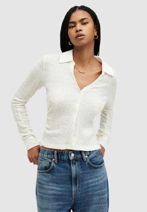 CONNIE - Button-down blouse - white