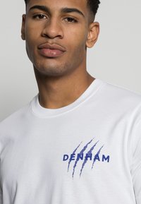 Denham POWELL SLIM TEE - T-shirt básica - white