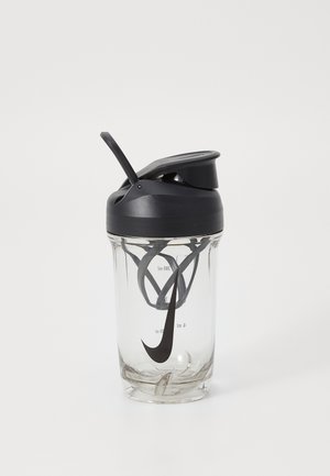Nike Performance RECHARGE SHAKER BOTTLE 473ML UNISEX - Garrafa de água - clear/black/anthracite/black
