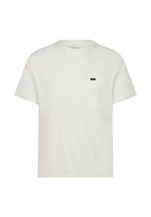 Lee POCKET TEE - Basic T-shirt - ecru