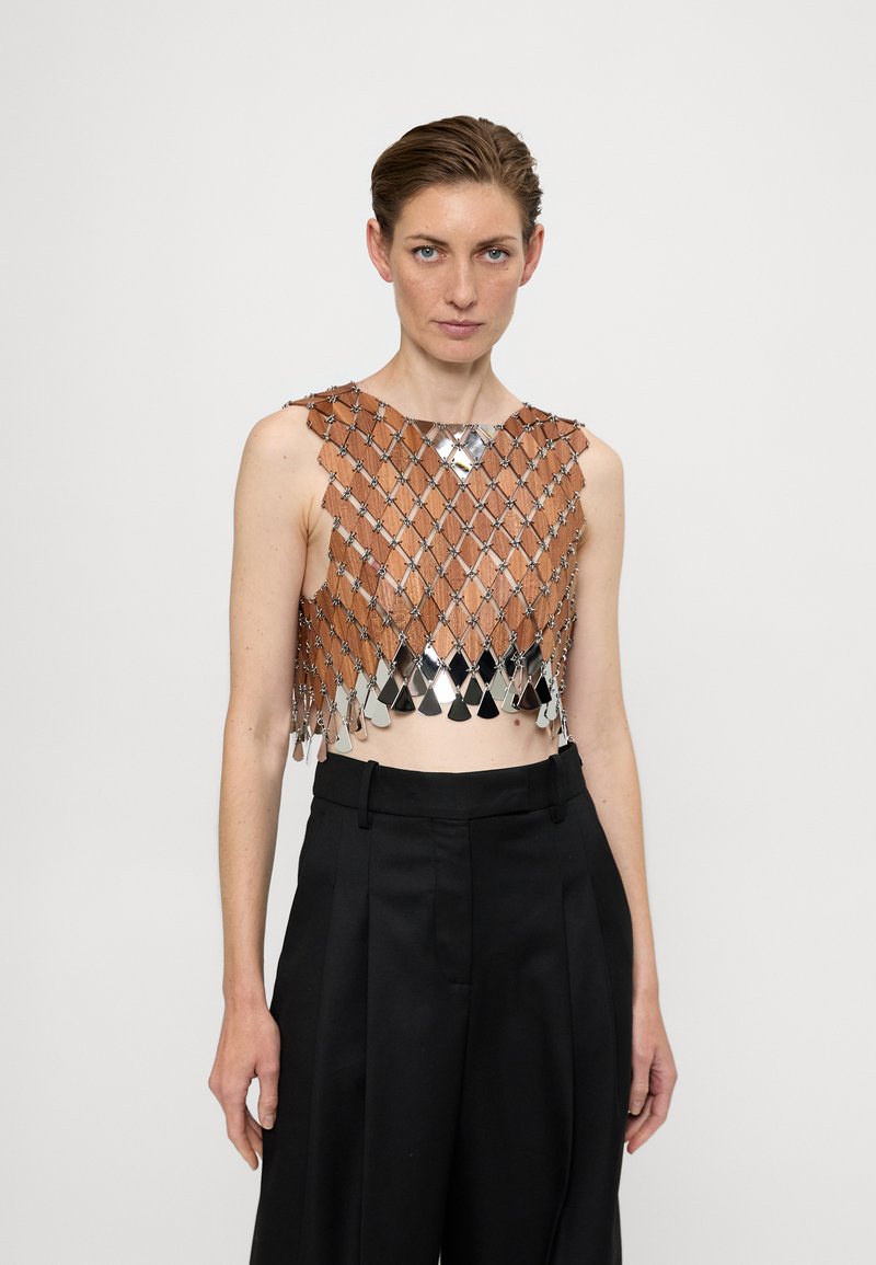 Rabanne HAUT - Top - brown