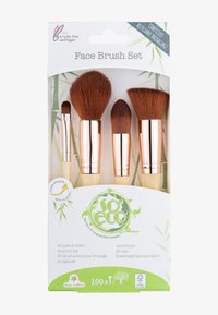 So Eco - SO ECO FACE MAKEUP BRUSH SET - Makeup pensel - beige & gold Miniatyrbilde 1