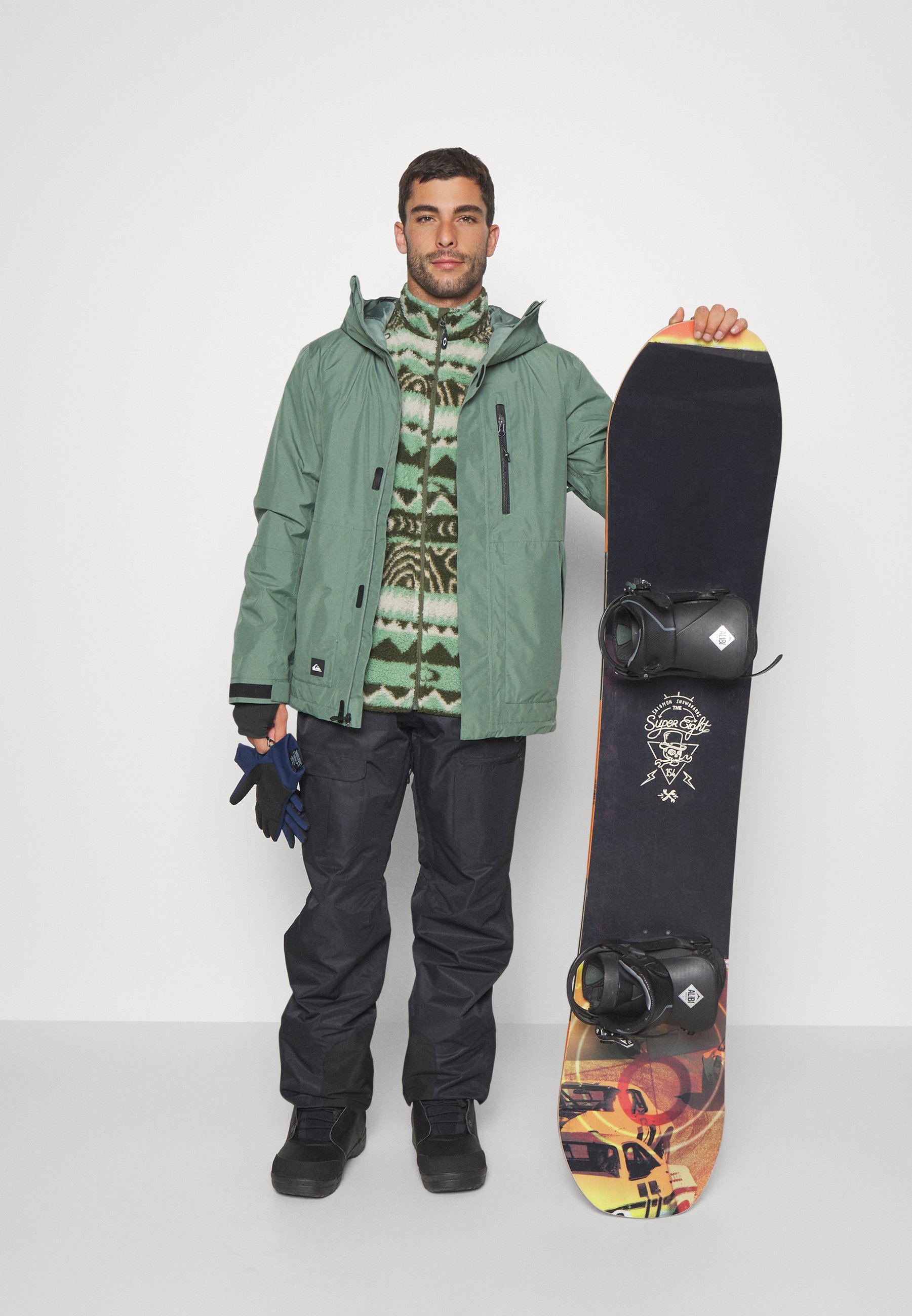 Oakley MOUNTAIN FIRE SHERPA - Fleece jacket - green - Zalando.co.uk