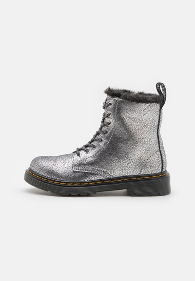 1460 SERENA UNISEX - Bottines à lacets - silver distressed foil