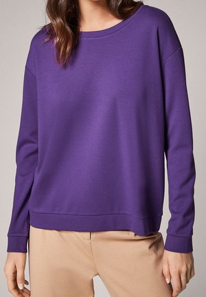 Sweatshirt - purple