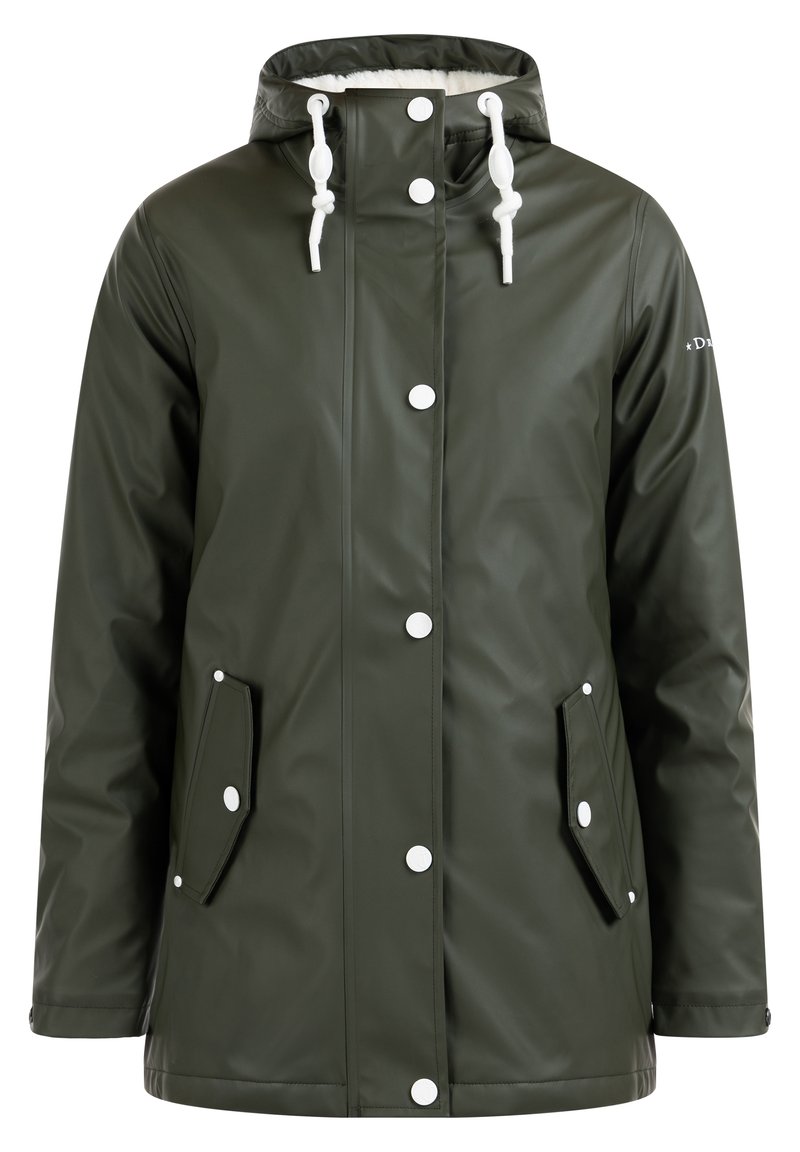 dreimaster Outdoorjas olijfgroen